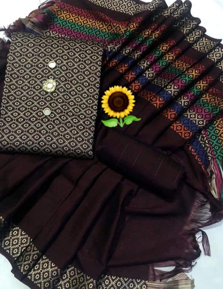 WINTER SILK DIGITAL PRINTED 3-PIECE - DP#21
